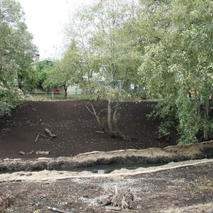 Residential slope stabilization service